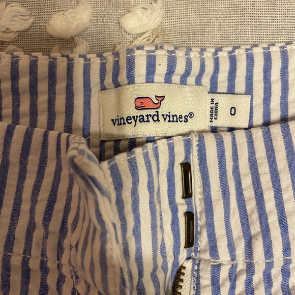Vineyard Vines Whale Seersucker Shorts - Picture 2 of 3
